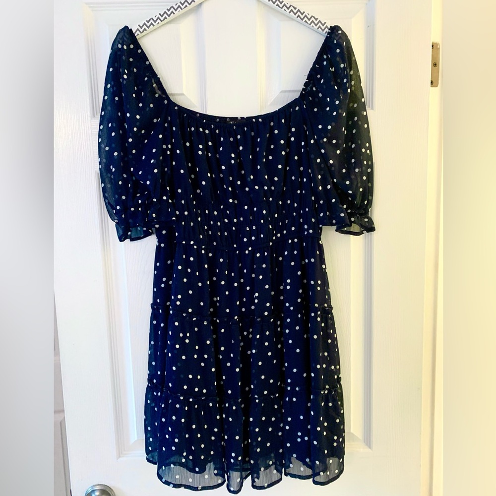 Lined sheer blouse